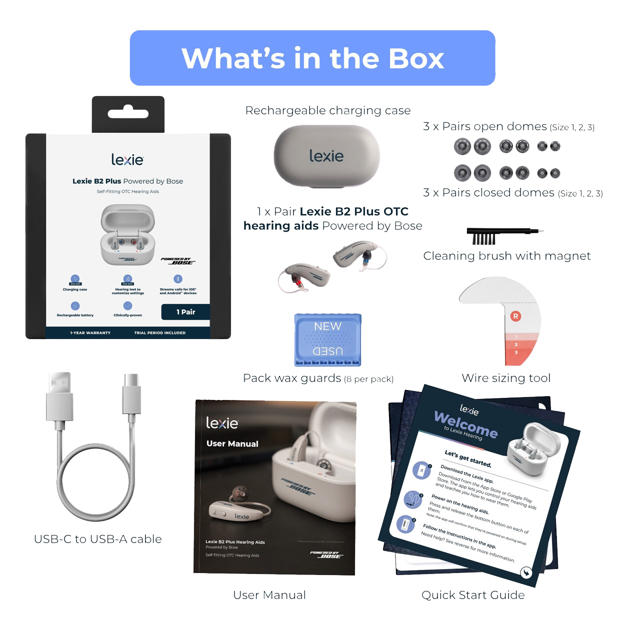 Lexie B2+ Powered by Bose w/ Care Kit,  image number 3